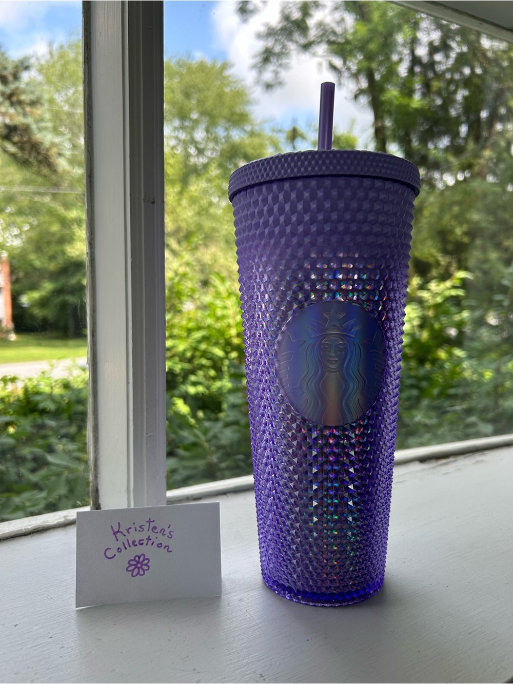 STARBUCKS Lilac Sparkle Tumbler